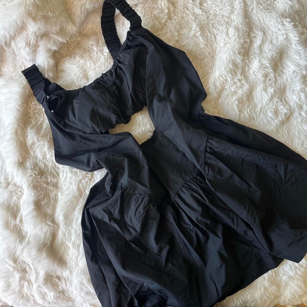 Unbranded Women's Black Bubble Dress